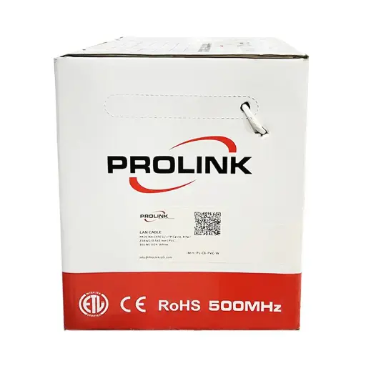 Prolink PVC Network Cable 305m Cat6 U/UTP - White